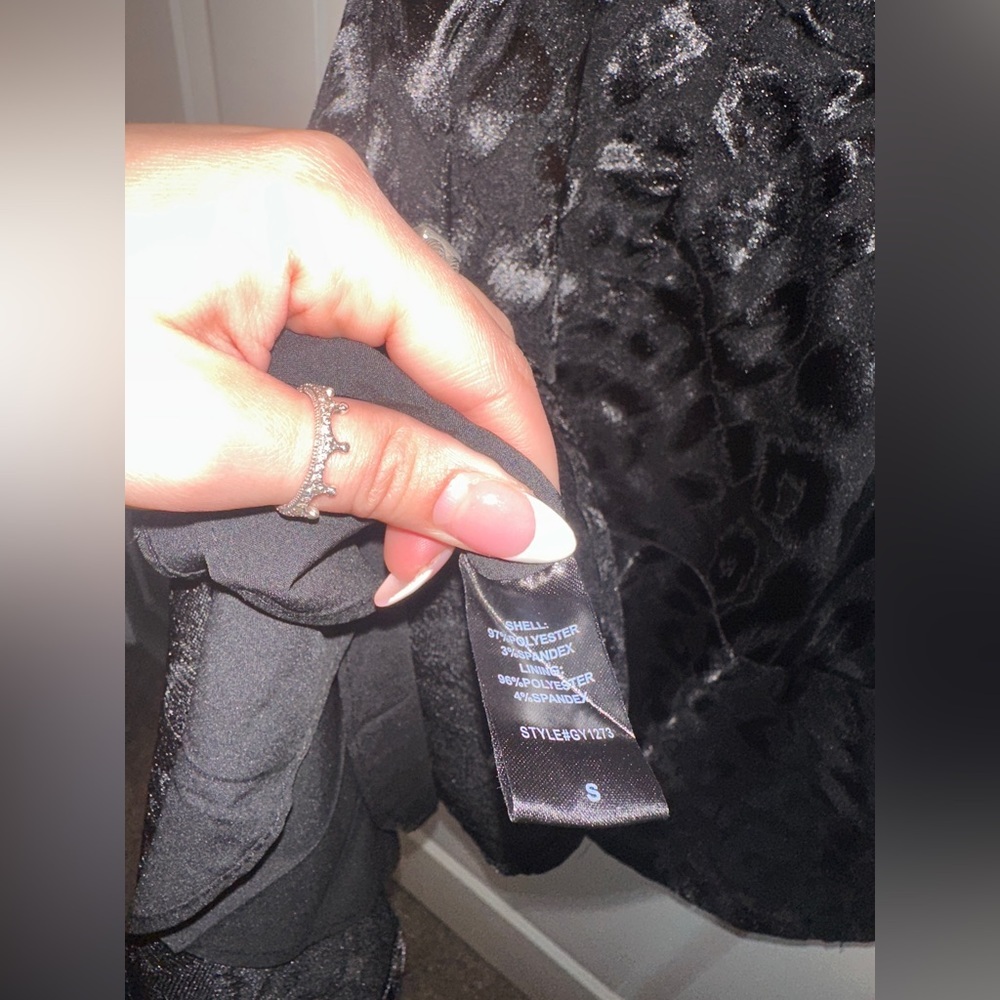 Do+Be Black Leopard Dress - Picture 10 of 11